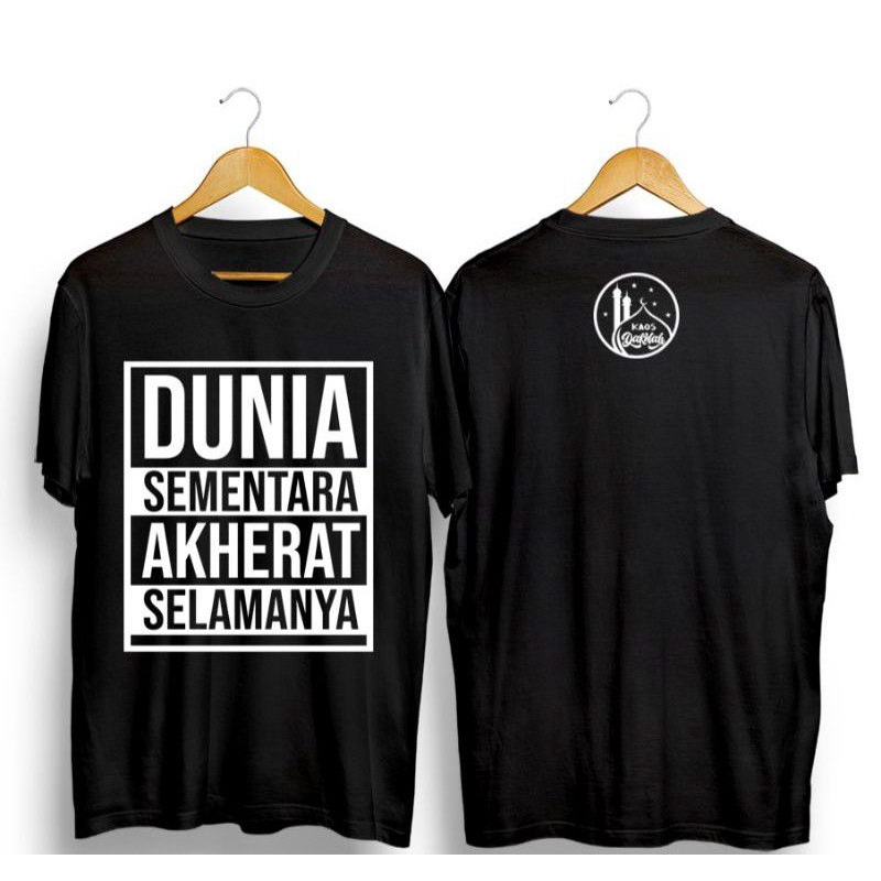 Baju Tshirt Kaos Distro Fashion Terbaru Kekinian Termurah Baju Pria/Wanita Remaja Dewasa Kaos Dakwah
