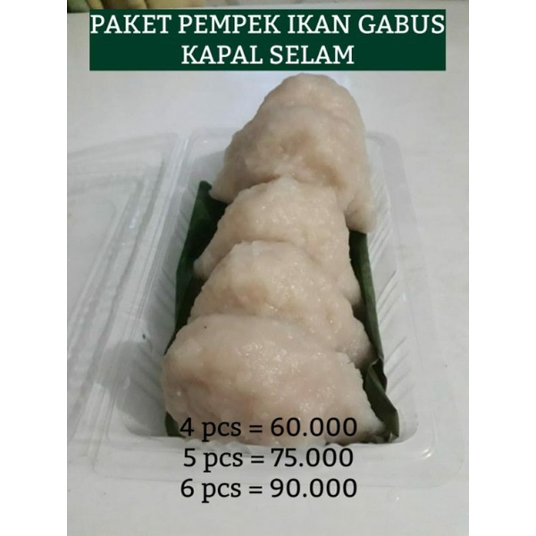 

Pempek ikan gabus