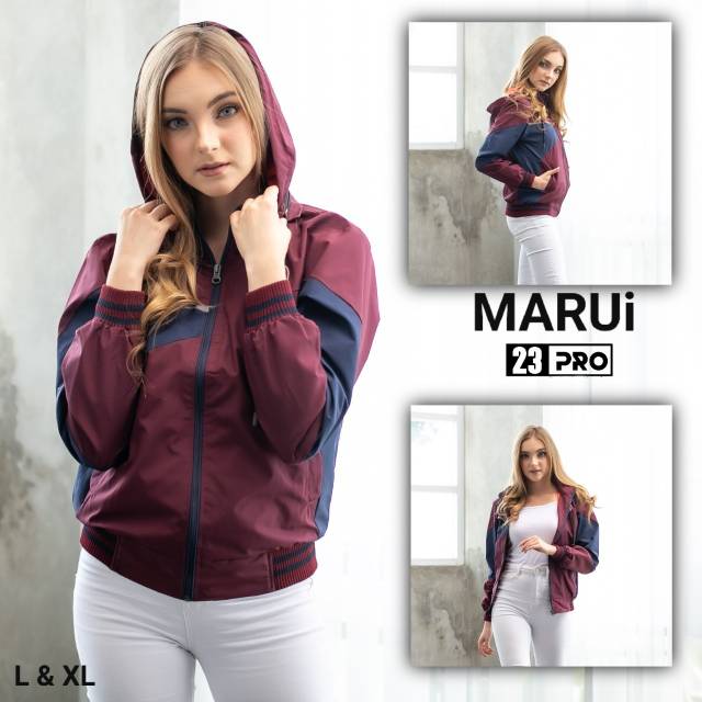 Jaket marui cewe jaket wanita