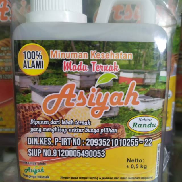 

madu randu asiyah 500 ml