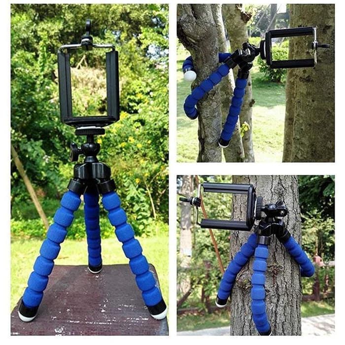 Flexible Octopus Tripod Mini with Smartphone Holder HP