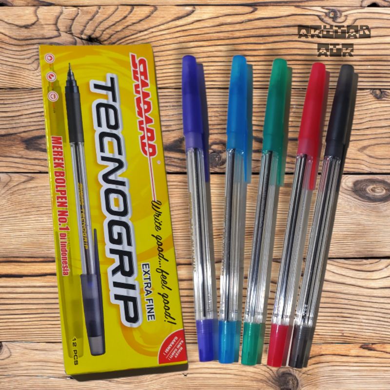 

Pulpen / Bolpen Standard Technogrip 0.5