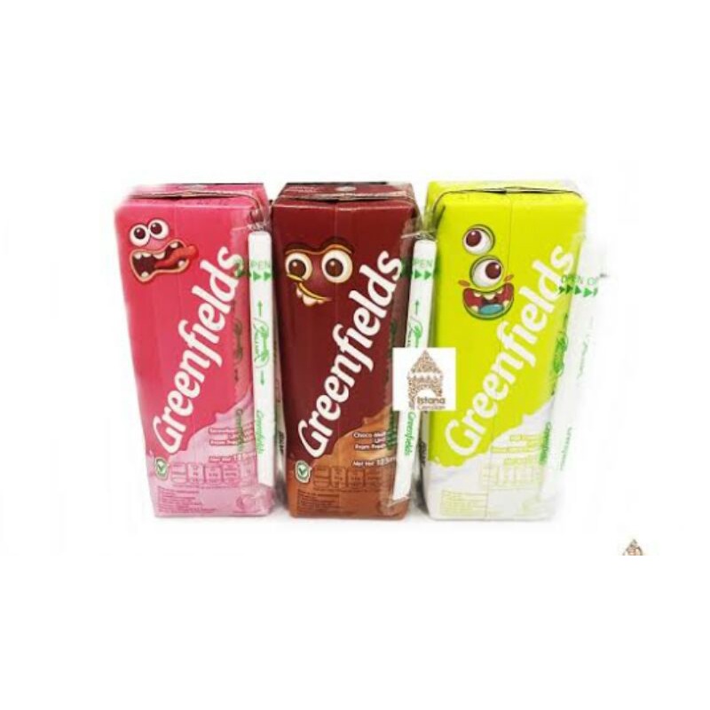 

susu uht greenfield 1 karton