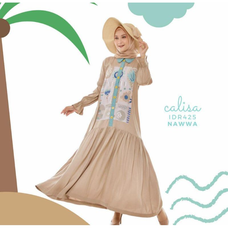 Gamis NAWWA Calisa ORIGINAL