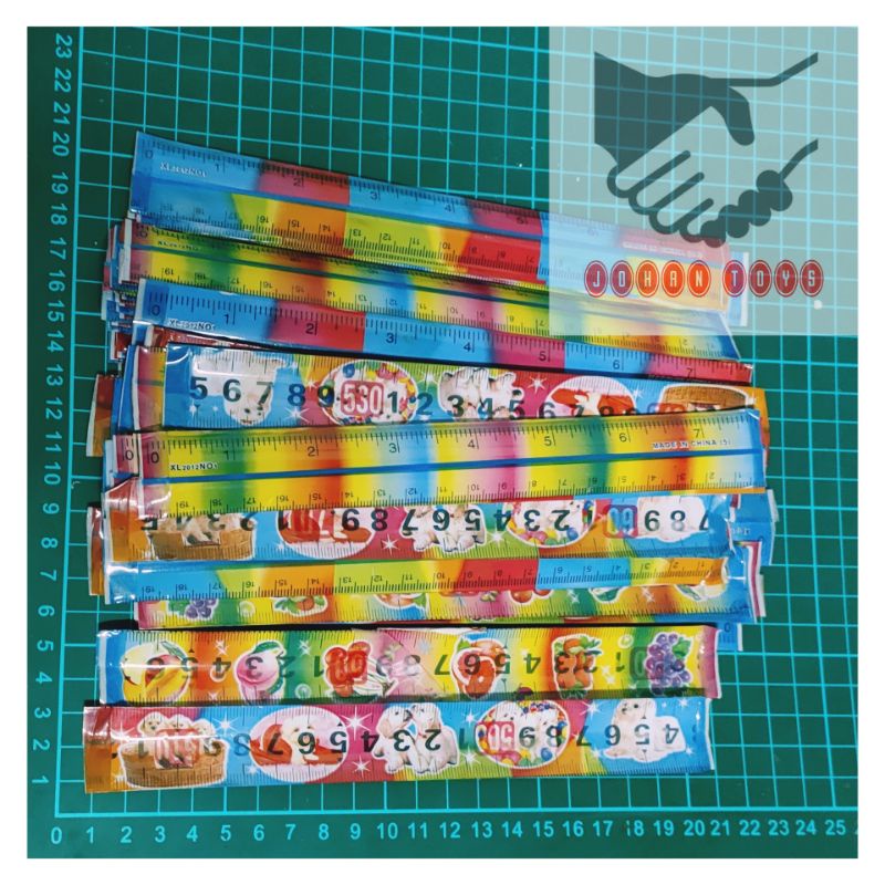 Mainan Penggaris gelang Jadul 20 pcs