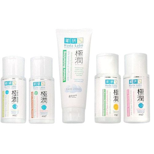 ☘️ CHAROZA ☘️ HADA LABO Gokujyun Ultimate Series Lotion / Face Wash / Oil / Mist / Milk / Light | Shirojyun Series | Tamagohada | Alpha Series