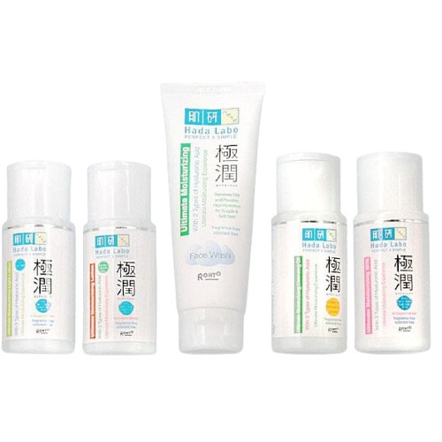 ☘️ CHAROZA ☘️ HADA LABO Gokujyun Ultimate Series Lotion / Face Wash / Oil / Mist / Milk / Light | Shirojyun Series | Tamagohada | Alpha Series