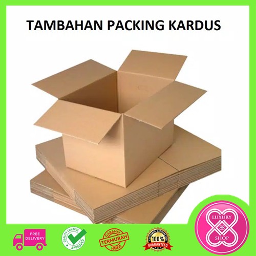 TAMBAHAN PACKING DUS BEKAS / KARTON UNTUK KEAMANAN PAKET KIRIMAN (PER KG)