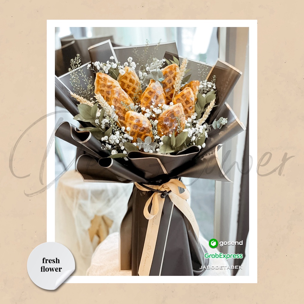 

De'Flower Dear Butter Bouquet Croffle