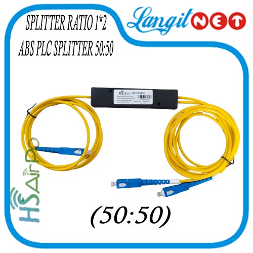 HS AIRPO SPLITTER RATIO 1x2 ABS PLC SPLITTER 50 50