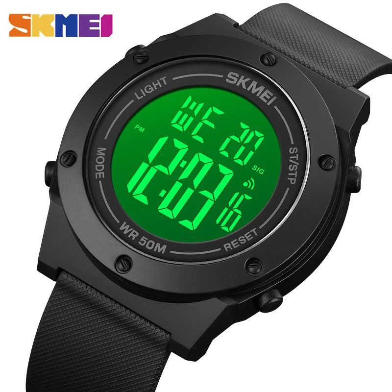 SKMEI 1772 Jam Tangan Pria Wanita Digital Chronograph Sport Watch Anti Air Tali Rubber WATCHKITE WKOS