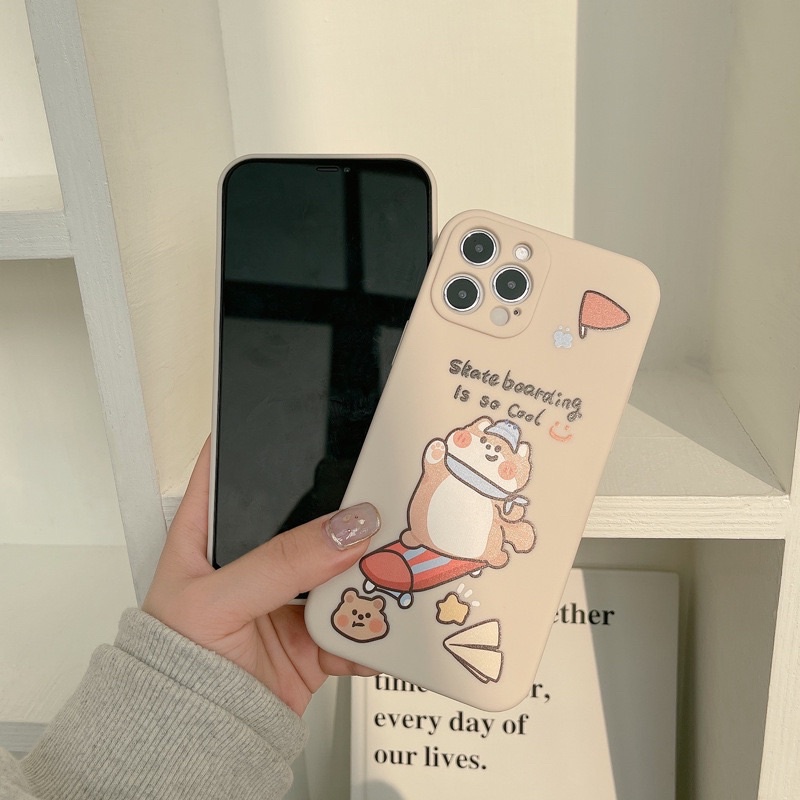 Softcase Silicone Cartoon Lens Cover For iPhone 12 11 Pro Max X Xr Xs Max 8Plus 7Plus 8 7