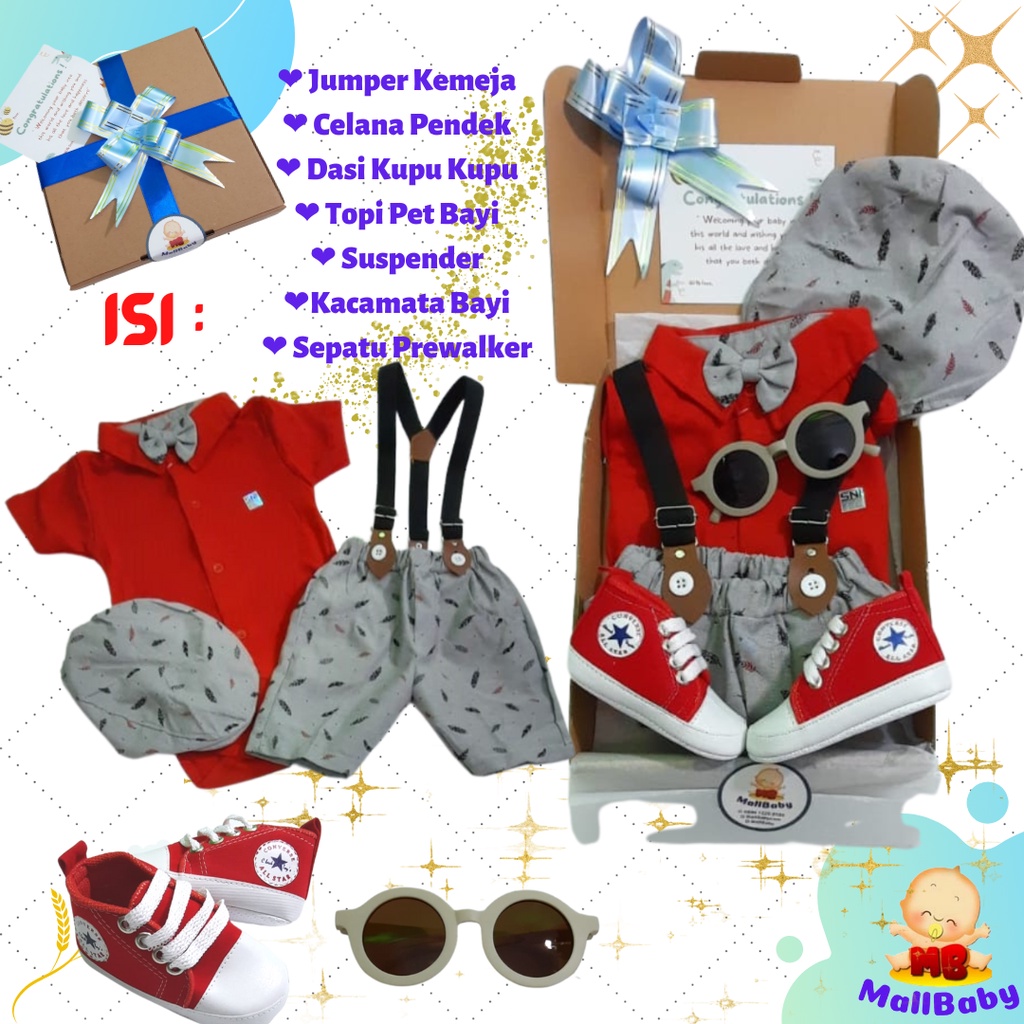 Hampers Bayi Laki Laki Kado Baby Boy Newborn Gift Parcel Murah Cowok