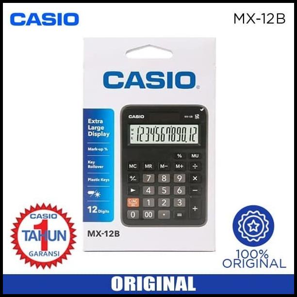 

Kalculator Casio Mx - 12 B & Mj 120 D Plus Check Correct - Oryginal