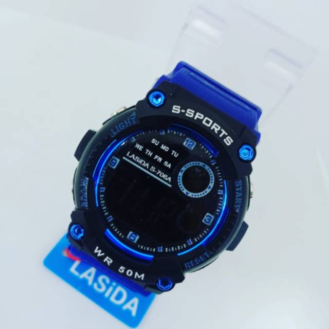 Jam tangan pria best seller Lasida Tahan air 4.6Cm