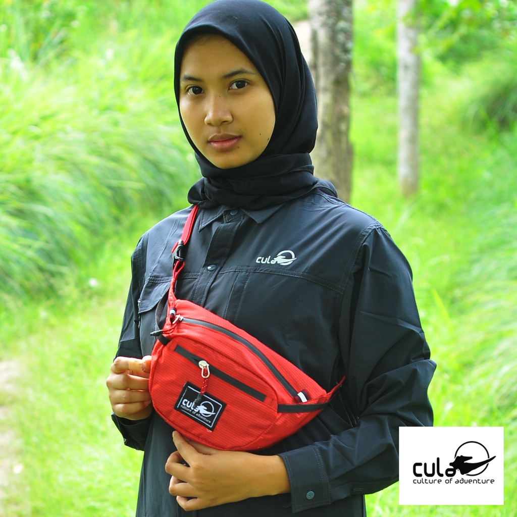 CULA Centipedes Tas Pinggang Lipat Waterproof -  Foldable Waistbag