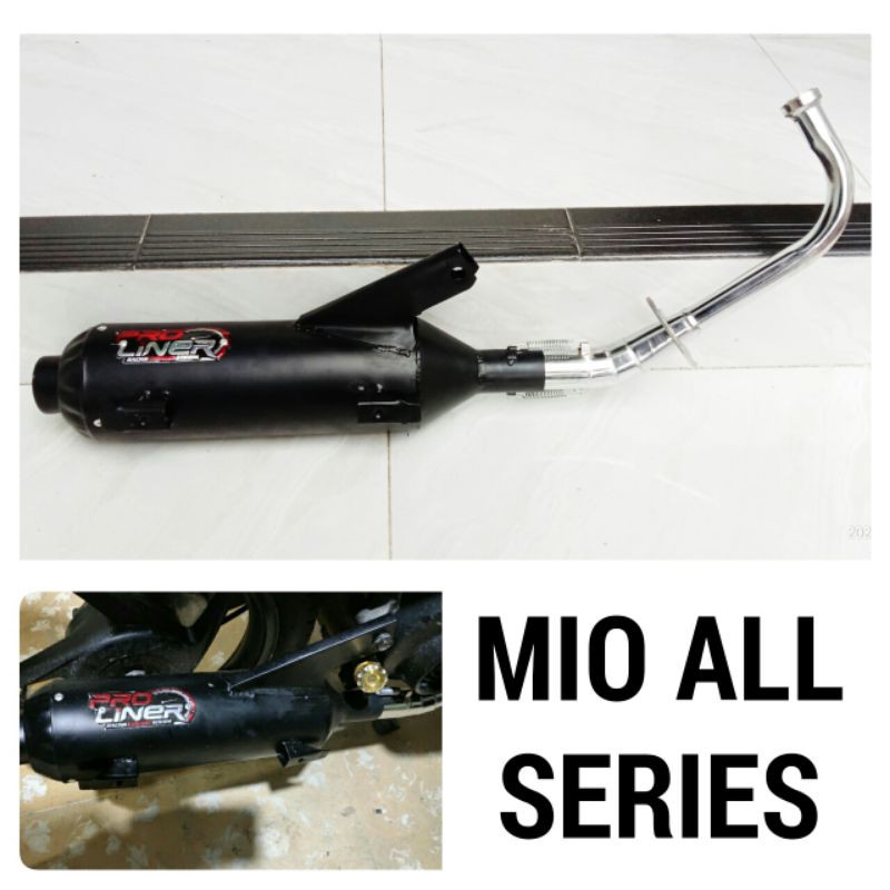 Knalpot Tsukigi / Sugigi Pro Liner Bass ( Mio Sporty / Smile / J / m3 / Soul / 125 / Z / Fino )