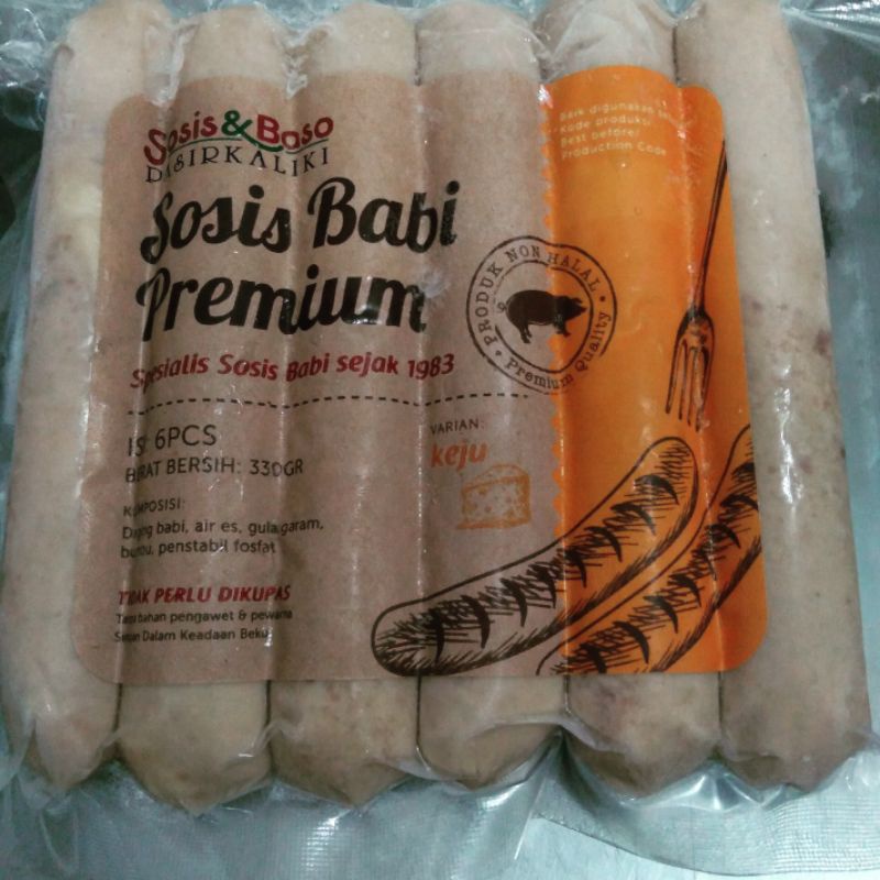 

SOSIS BABI PREMIUM KEJU