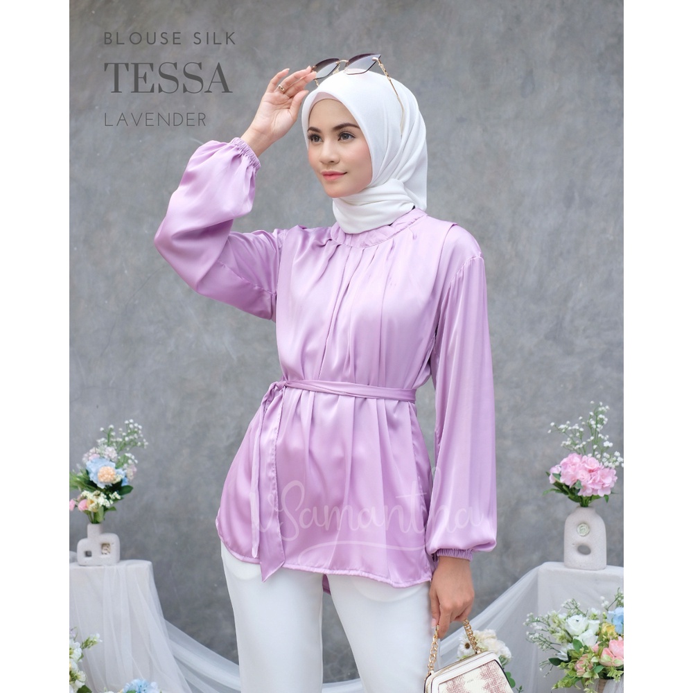 Blouse Silk Tessa / Top / Atasan