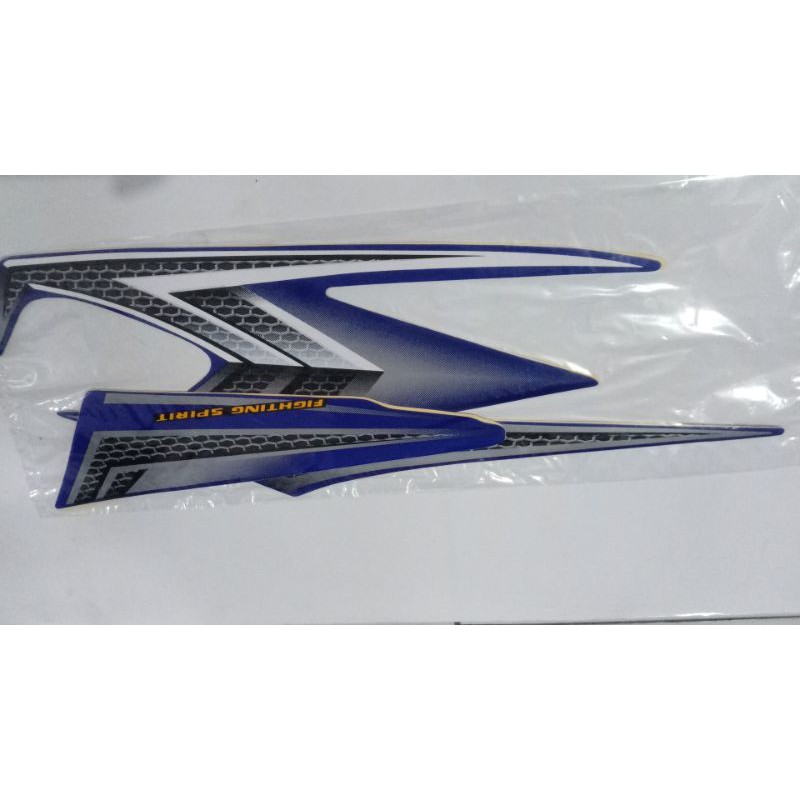 Stiker Striping Ori Rx King Biru 2004