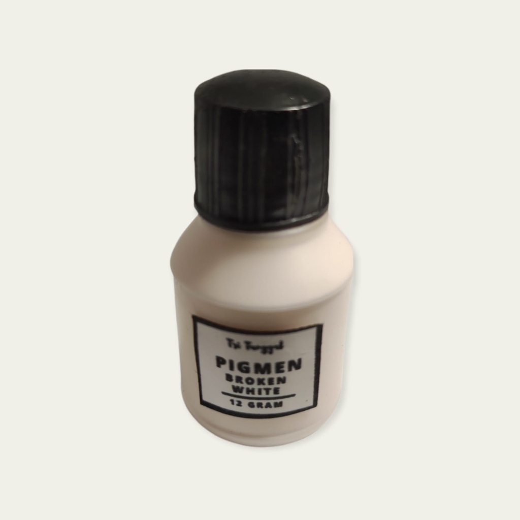 

PIGMEN 12gr BROKEN WHITE Mini Kecil Pewarna Sablon Pigment Color Slime Clay DIY Waterbased Tie Dye Cat Warna Warni Air Cair Cairan Liquid Paint Painting Kerajinan Prakarya Art Seni Kesenian Perlengkapan Draw Mewarna Melukis Lukis Tri Tunggal Malang