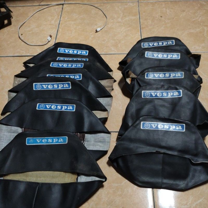 cover jok belakang vespa  PX