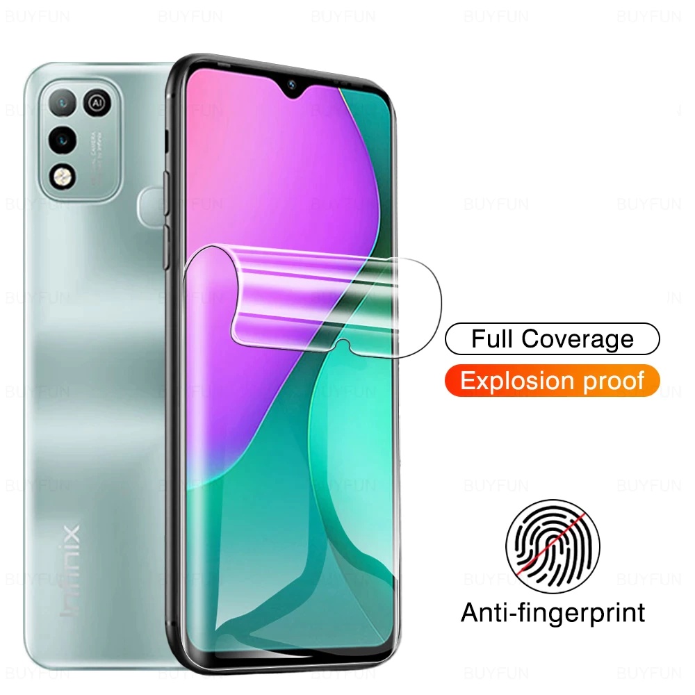 PWY CLEAR HYDROGEL anti gores INFINIX NOTE 11 PRO / NOTE 11 / INFINIX NOTE 10 PRO / INFINIX NOTE 8 DEPAN BELAKANG