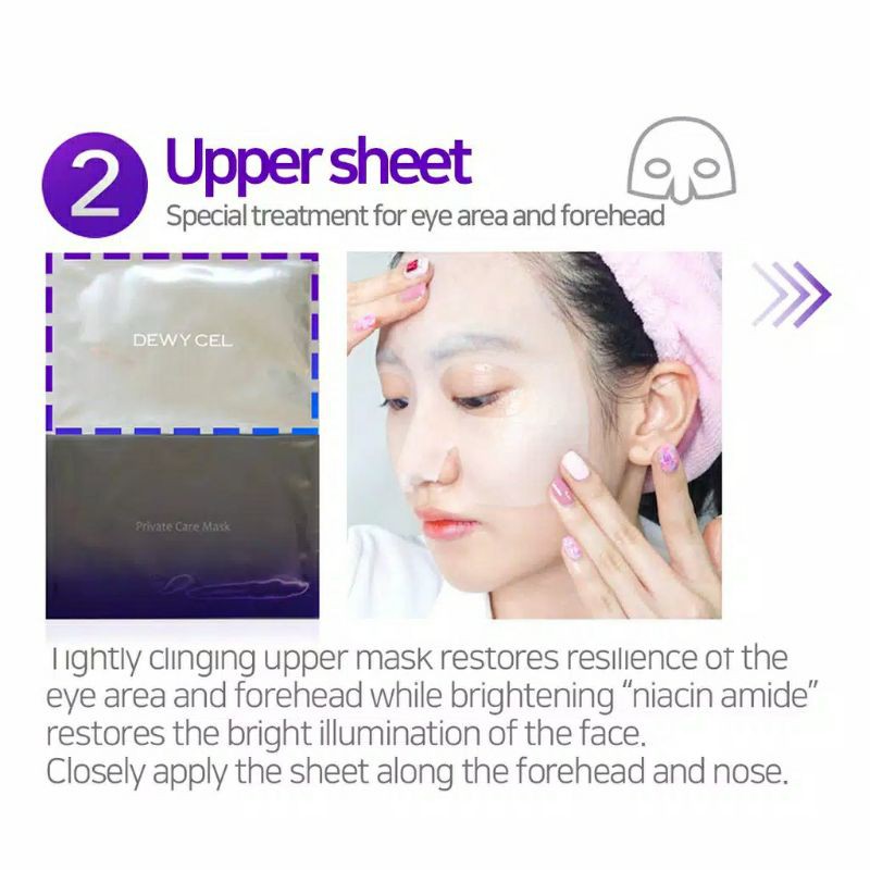 DEWYCEL PRIVATE CARE FACIAL MASK