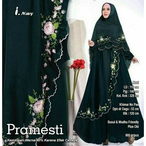 Brand syari elegan gamis dress panjang ibu menyusui xl jumbo bigsize xxl qs