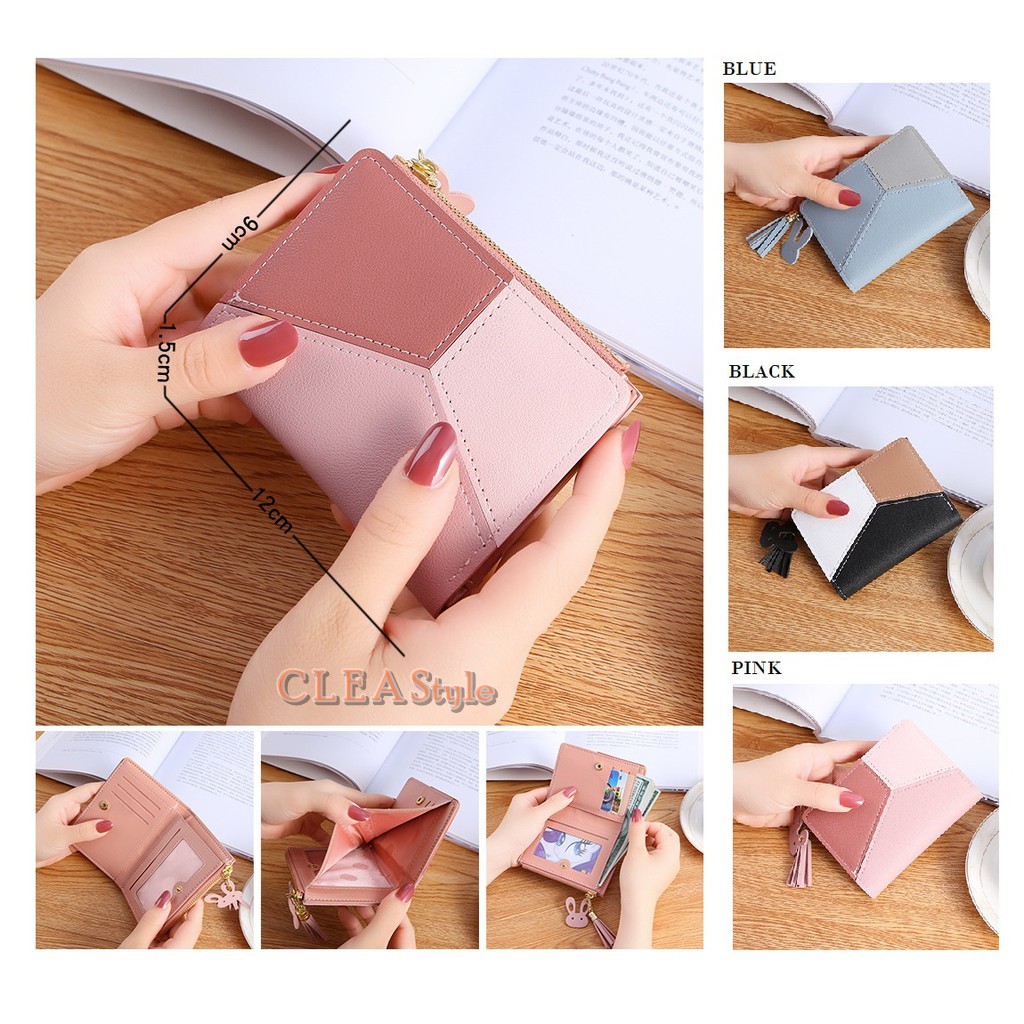Dompet Wanita Kecil Dompet Lipat Wanita Kecil Dompet Kunci Dompet Kecil Wanita Dompet Lipat Shopee Indonesia