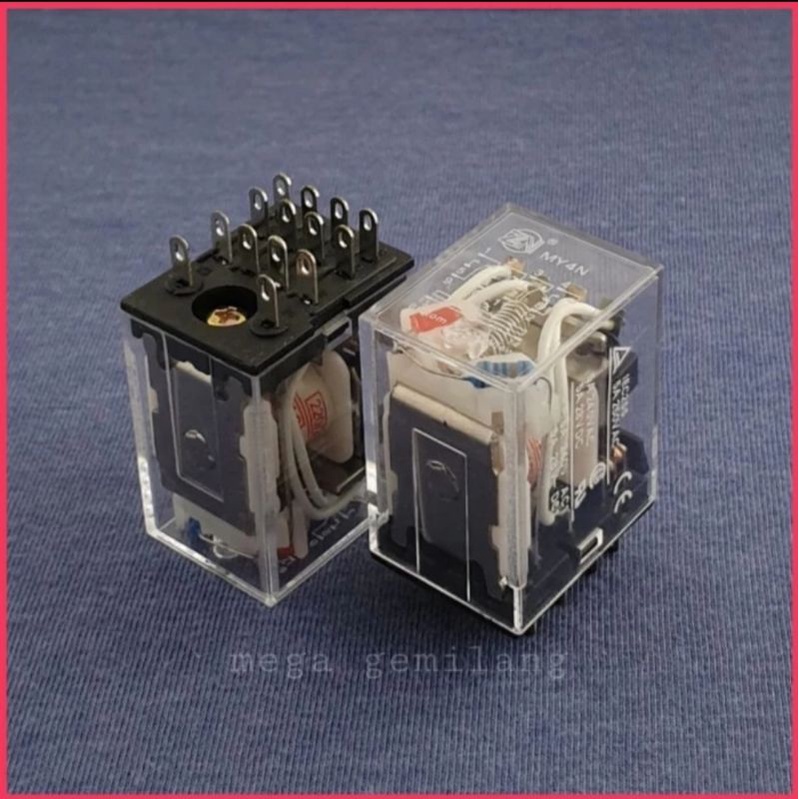 RELAY MY4N AC 220V 5A 14 PIN ZN ( 10PCS )