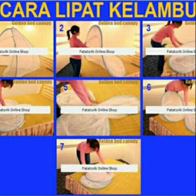 Kelambu Lipat Dewasa Kelambu Tenda