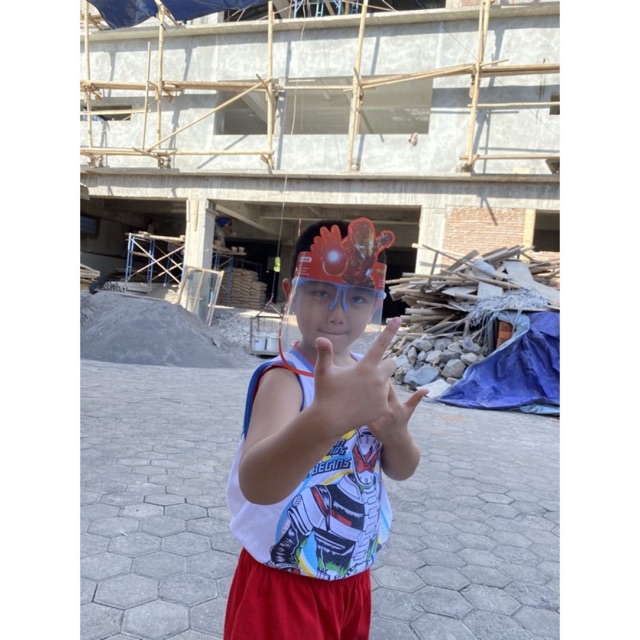 [ Anak Anak ] Face Shield Anak / Face Shield Kacamata Anak / Faceshield Anak