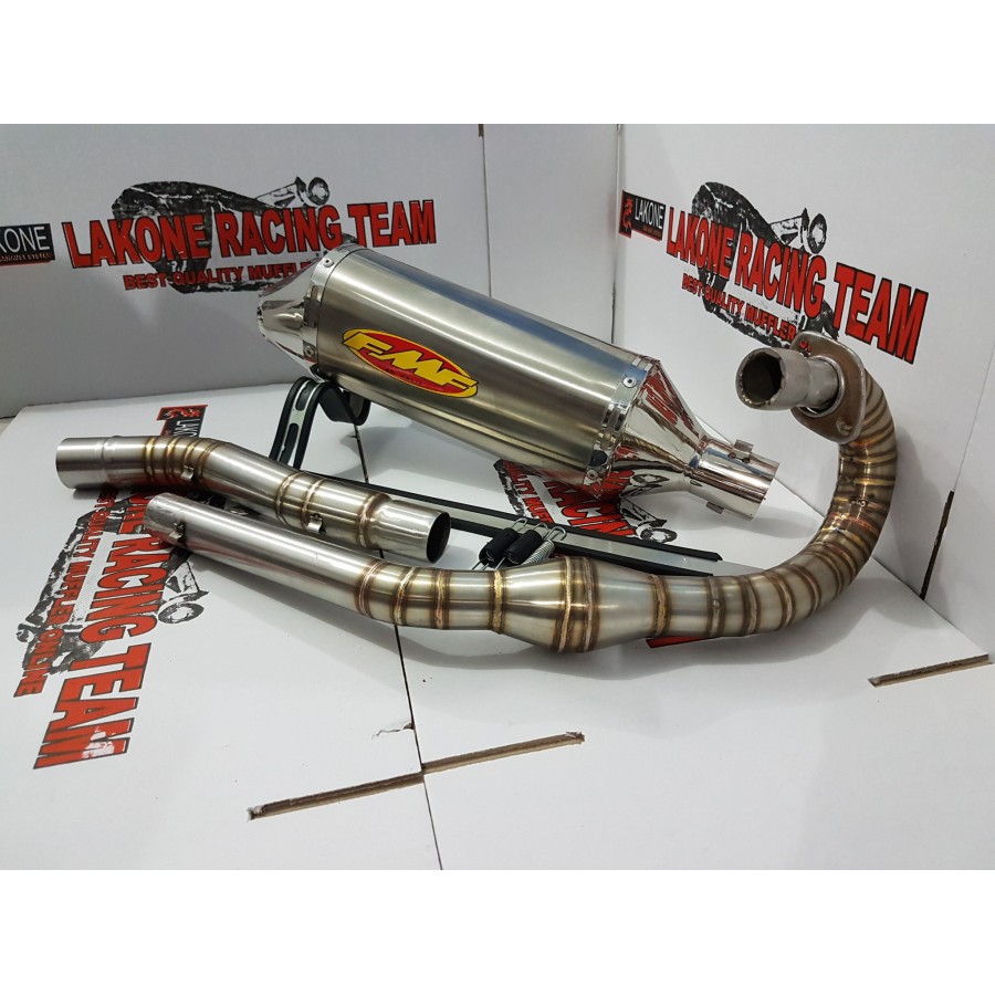 KNALPOT  RACING FULLSYSTEM KAWASAKI KSR110 KSR 110 STAINLESS KSR