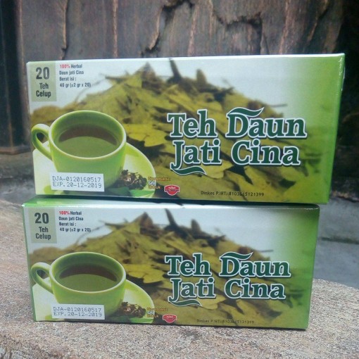 

Teh Celup Daun Jati Cina