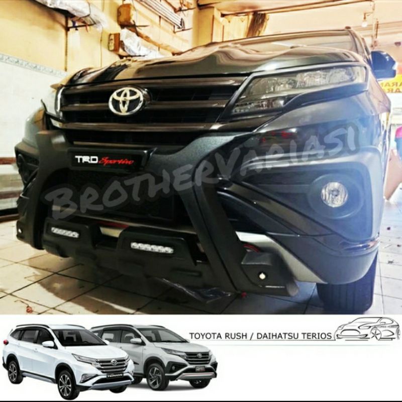 Tanduk Depan All New Rush / Terios Model Luxury / Premium / New TRD