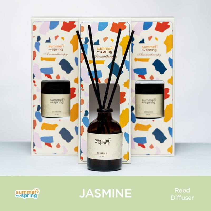 Summer Spring Jasmine Reed Diffuser | Pewangi Ruangan Aromaterapi