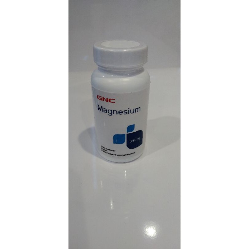 GNC magnesium 250mg isi 90 tablet