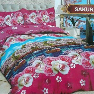 Sprei rumbai bonita no 1 uk 180x200 Sakura