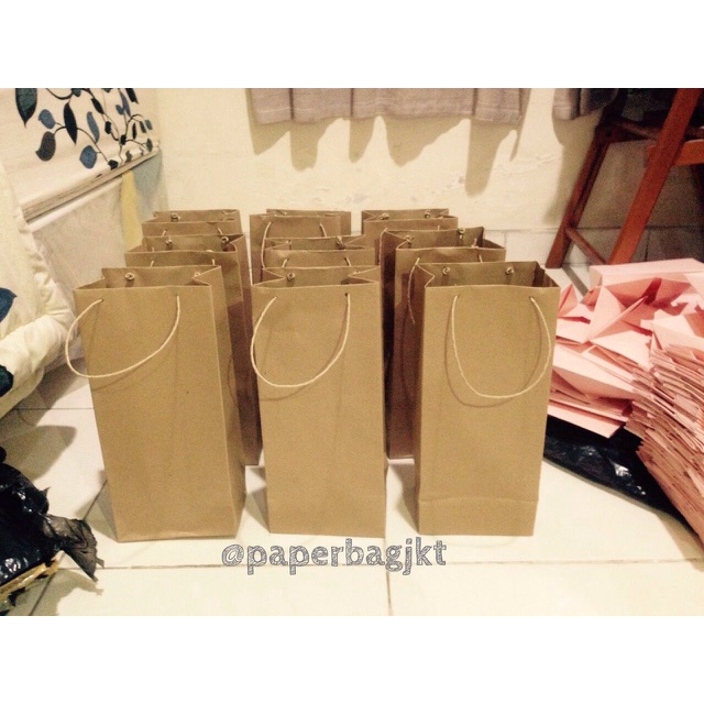 

Paperbag 14x10x33 brown