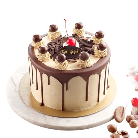 BIRTHDAY CAKE MOCHA D15 / KUE ULANG TAHUN / BOLU ULANG TAUN KARTIKA SARI / KARTIKASARI OLEH OLEH BAN