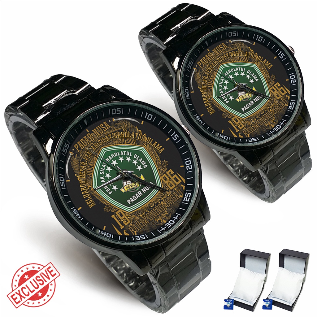 Jam Tangan Rantai Couple KEL BESAR PSNU PAGAR NUSA 1986 (Limited Edition)