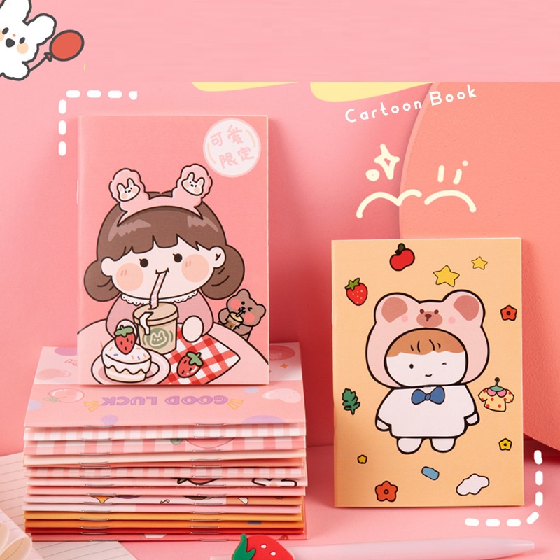 [DZ] ST079 - Mini Notebook / Buku Tulis Catatan Kecil Motif Murah