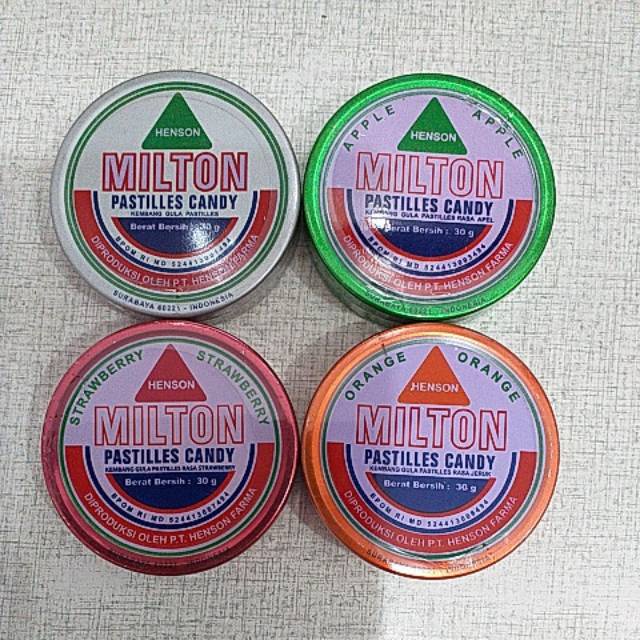 

PERMEN MILTON PASTILLES CANDY 30 G