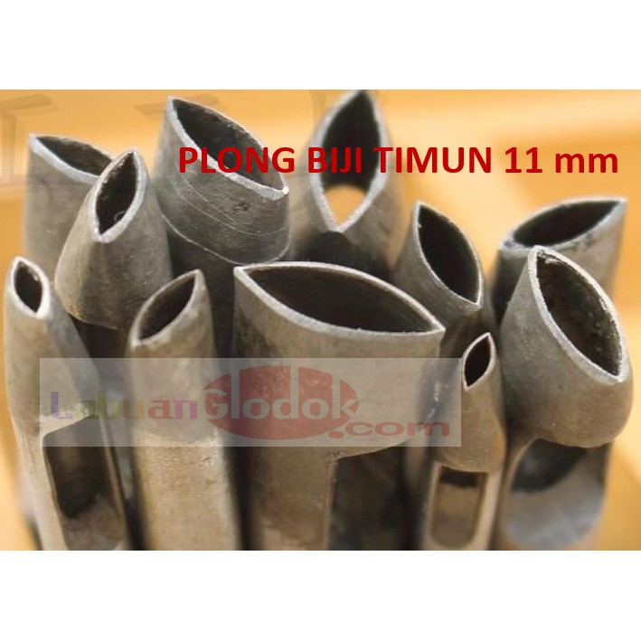 

Plong Kulit bentuk biji timun 11mm/Plong biji timun/Plong 11mm/Pembolong Biji Timun 11mm