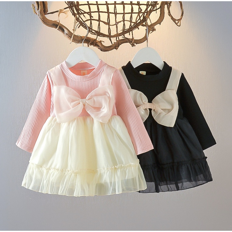 babyfit dress KOBUKI baju anak perempuan lengan panjang ha-m527