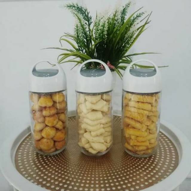 INFORMA STORAGE JAR 3 PCS , 900 ML