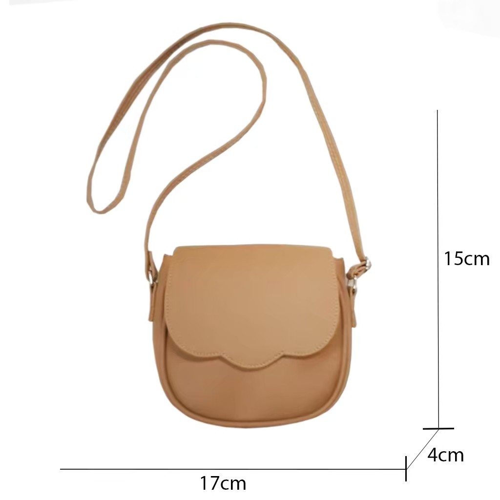 Saes - Tas Selempang Wanita Cewek Simple Viola Stylish Style Kulit Tas Mini