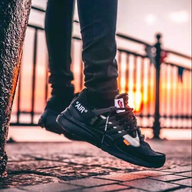 nike off white black presto