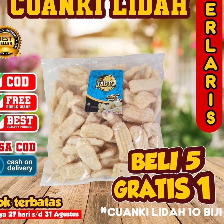 

㍿ CUANKI LIDAH 100 Biji TOPING BASO ACI CUANGKI KERING KHAS GARUT あ